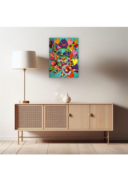 Iki Su Arasında 2023 Ispanya Tuval Üzerine Akrilik 80X60CM fiyatları