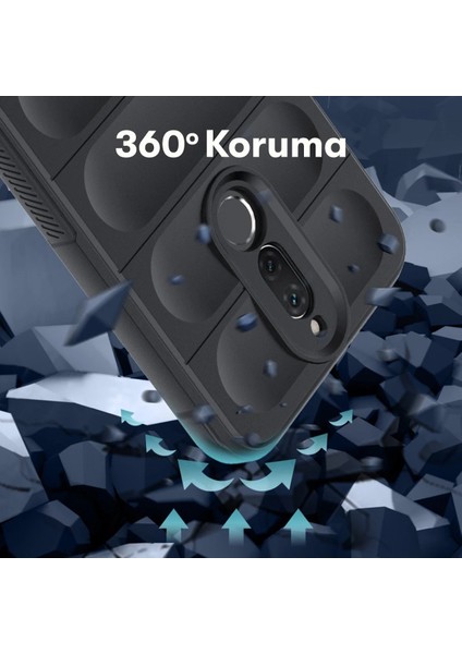 Huawei Mate 10 Lite Kılıf Optimum Silikon - Siyah Nrmsa