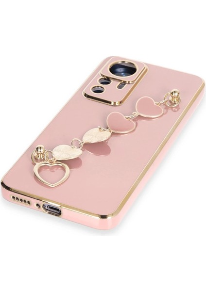 Xiaomi Mi 12t Pro Kılıf Esila Silikon - Pudra Nrmsa