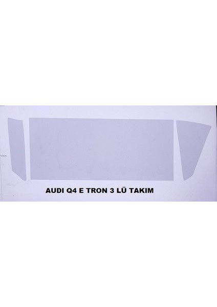 Audi Q4 E Tron 2022 2025 Nano Tpu Koruma 3 Lü Takım