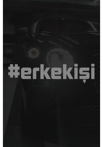 Erkekişi Sticker - Jdm Sticker - Jdm Sticker - Oto Sticker - Araba Sticker - Cam Sticker