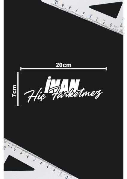Inan Hiç Farketmez Sticker - Jdm Sticker - Oto Sticker - Araba Sticker - Cam Sticker fiyatları