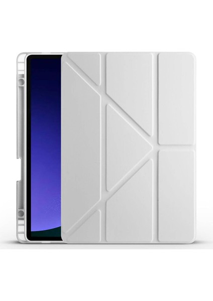 Honor Pad V9 11.5 Inç Uyumlu Tri Fold Kalemlikli Tablet Kılıfı Ekran Koruyucu Kalem Seti