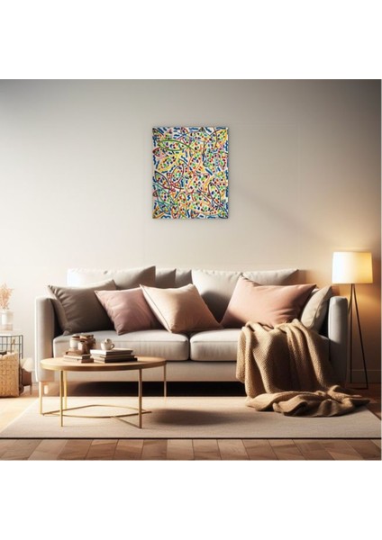 Parti 2022 Ispanya Tuval Üzerine Akrilik 65X54CM Toy Deniz fırsatları