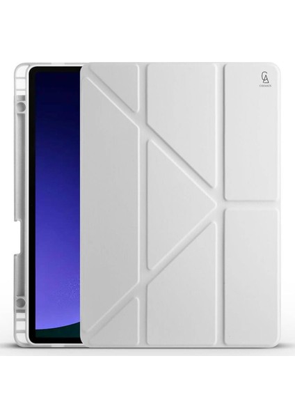 Honor Pad V9 11.5 Inç Uyumlu Tri Fold Kalemlikli Tablet Kılıfı Ekran Koruyucu Kalem Seti