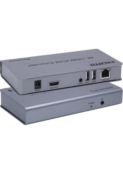Fully H-608J Ultra Hd 4K 120 Mt. Kvm HDMI Extender (Uzatıcı)