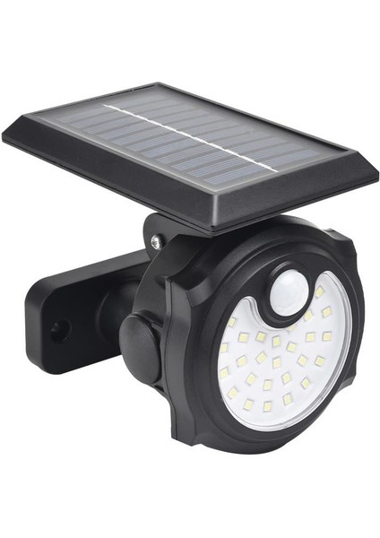 Powermaster SH-1705A 26 Ledli Sensörlü 3 Modlu Solar Indiksiyon Duvar Lambası