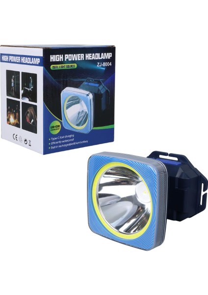 Powermaster ZJ-8004 Cob - Power LED Büyük Boy Kafa Lambası fırsatları