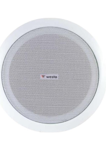 Westa WS-1013T 13 cm 6 Watt 8 Ohm 5 Beyaz Trafolu Alçıpan Hoparlör