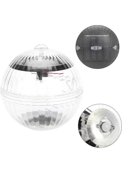 Powermaster PM-25477 Solar Panelli Havuz Topu Rgb LED Ambiyans Aydınlatma Su Geçirmez