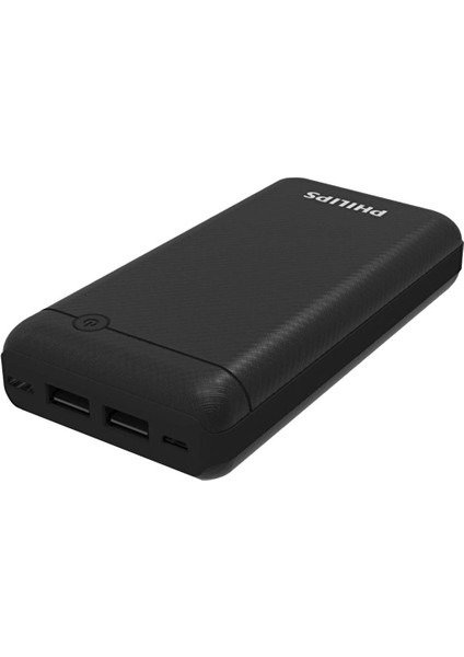 Philips DLP1720 Cb 20.000 Mah 2xusb Port Çıkış Type-C Micro-Usb Powerbank Hızlı Şarj Slim