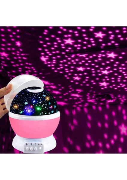 Starmaster Klc-03 Yıldız Yansıtmalı Küre Tip Gece Lambası