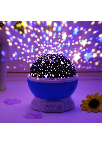 Starmaster Klc-03 Yıldız Yansıtmalı Küre Tip Gece Lambası