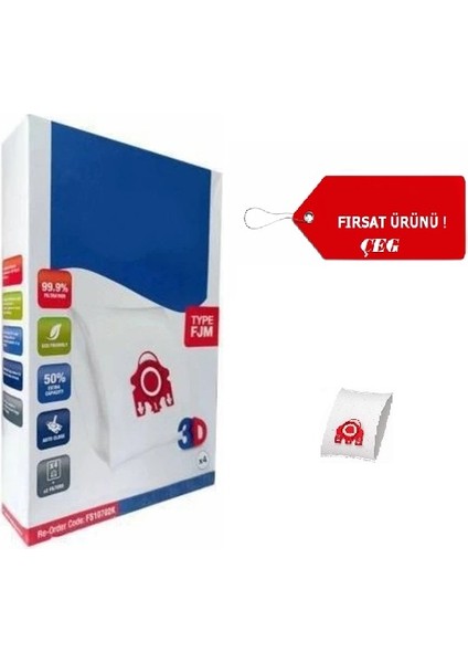 Miele Complete C3 Allergy Powerline Kutulu Toz Torbası Çeg