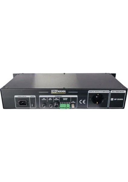 Bofmann BF-ZS3RK Rack Tipi Kumandalı Okul Zil Saati