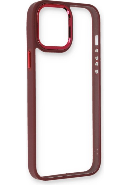 Iphone 12 Kılıf Dora Kapak - Kırmızı Nrmsa