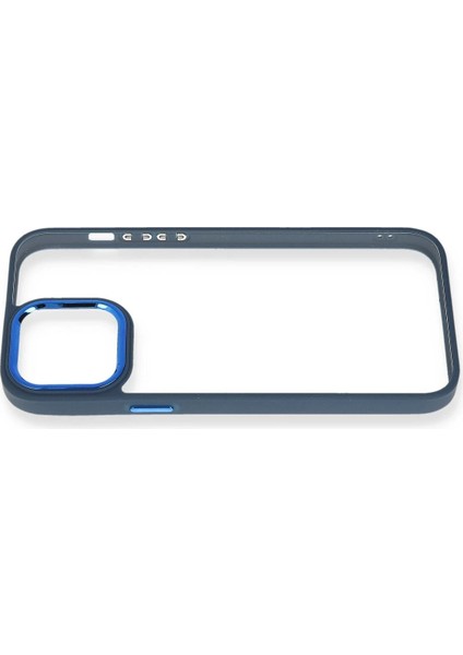 Iphone 13 Pro Kılıf Dora Kapak - Mavi Nrmsa