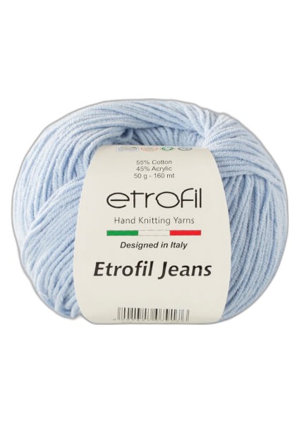 Jeans Amigurimi & Motif El Örgü ipi - 018 Bebe Mavisi