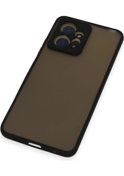 Xiaomi Redmi Note 12 4g Kılıf Montreal Silikon Kapak - Siyah Nrmsa