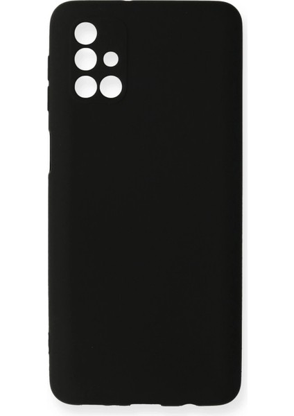 Samsung Galaxy M31S Kılıf First Silikon - Siyah Nrmsa