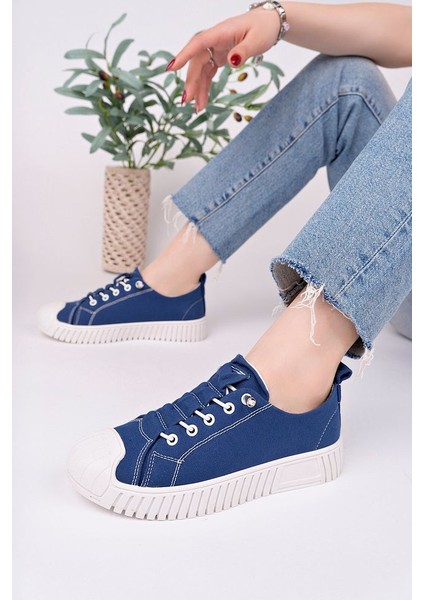 Mavi Kadın Sneaker Günlük Ayakkabı