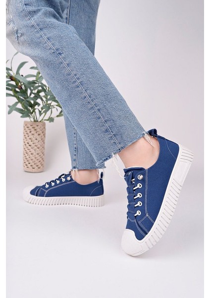 Mavi Kadın Sneaker Günlük Ayakkabı