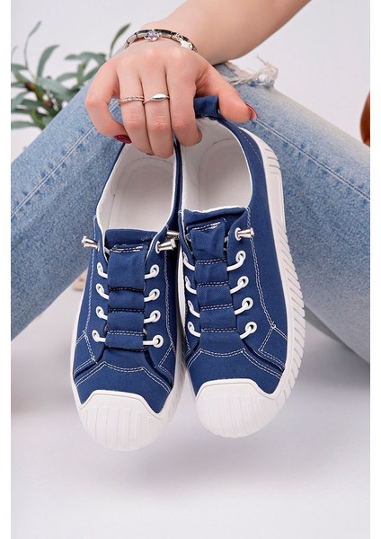 Mavi Kadın Sneaker Günlük Ayakkabı