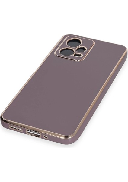 Xiaomi Poco X5 5g Kılıf Volet Silikon - Mor Nrmsa