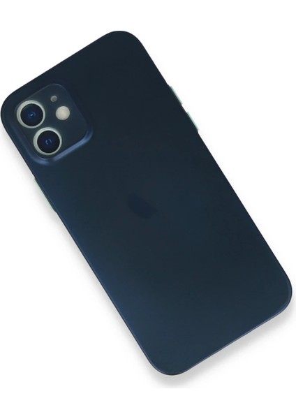 Iphone 12 Mini Kılıf Pp Ultra İnce Kapak - Mavi Nrmsa