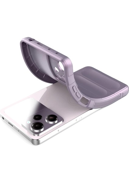 Xiaomi Poco X5 5g Kılıf Optimum Silikon - Mor Nrmsa