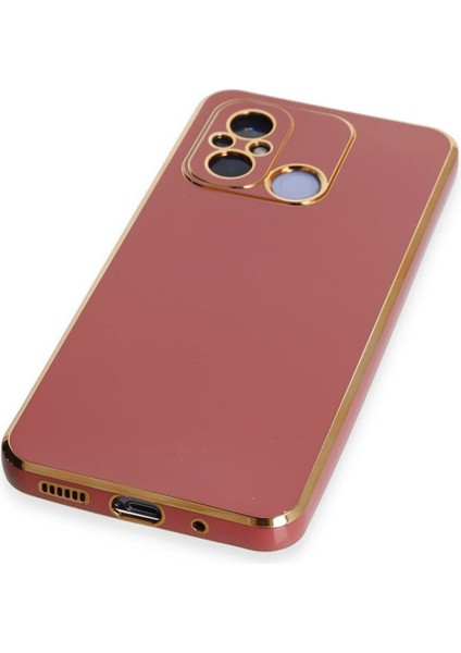 Xiaomi Redmi 12C Kılıf Volet Silikon - Kırmızı Nrmsa