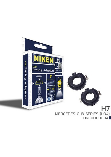 LED Far Montaj Adaptörü H7 Mercedes C-B Serisi Gnzrz