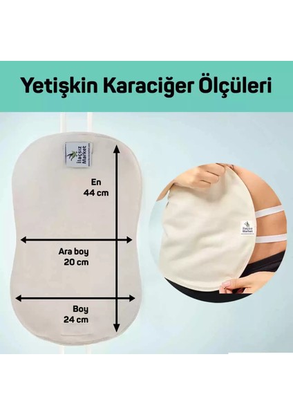 Sargı Bezi * Detoks, Mide, Göbek Düğmesi Için Hint Yağı Paketi Sargısı | Tekrar Kullanılabilir | %100 Sızdırmaz