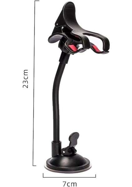 Akrobat Cama Sabitlenen Güçlü Vakumlu 360 Derece Dönen Tüm Modellere Uyan Oto Telefon Tutucu fırsatları