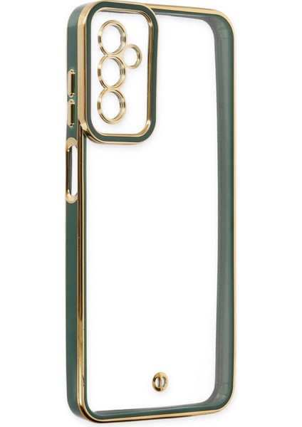 Samsung Galaxy M23 Kılıf Liva Lens Silikon - Yeşil Nrmsa