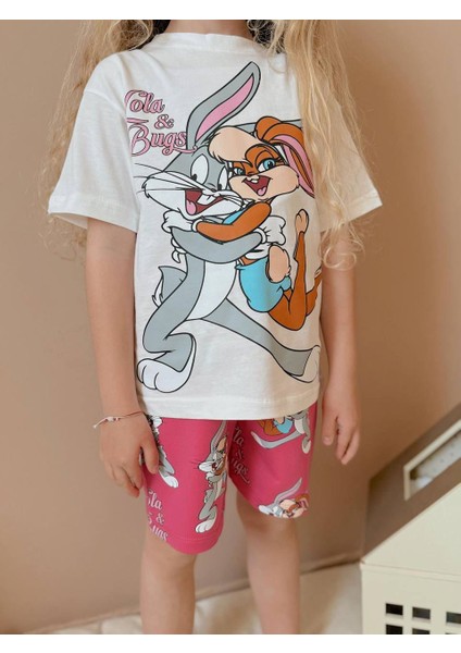 Yigit Butik Baskılı Şortlu Kız Çocuk Takım fiyatları