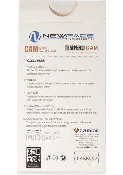 Samsung Galaxy S22 3D Statik Hayalet Cam Ekran Koruyucu Nrmsa