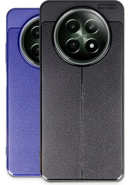 Realme 12 5g Kılıf Auto Focus Kapak - Lacivert Nrmsa
