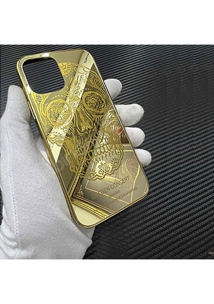 Apple iPhone 11 Uyumlu Kuru Kafa Gold Kılıf indirimleri