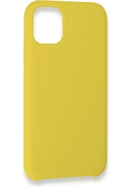 Apple iPhone 11 Pro Kılıf Lansman Legant Silikon - Sarı Nrmsa
