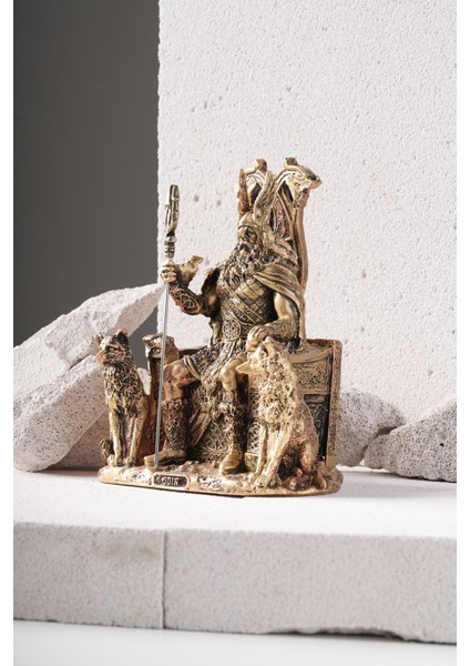 Odin Heykel Iskandinav Yunan Mitolojisi Heykel Biblo