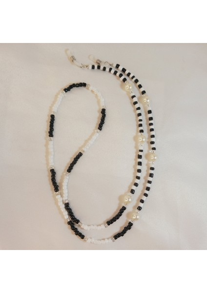 Kadın Renkli Kum Boncuk Incili Gözlük Zinciri - Boncuk Gözlük Askısı - Boncuk Gözlük Ipi - Barok Inci Gözlük Zinciri - Choker Inci Gözlük Zinciri - Hediyelik Gözlük Askısı fiyatları