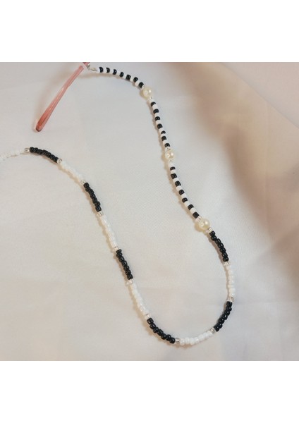 Kadın Renkli Kum Boncuk Incili Gözlük Zinciri - Boncuk Gözlük Askısı - Boncuk Gözlük Ipi - Barok Inci Gözlük Zinciri - Choker Inci Gözlük Zinciri - Hediyelik Gözlük Askısı modelleri