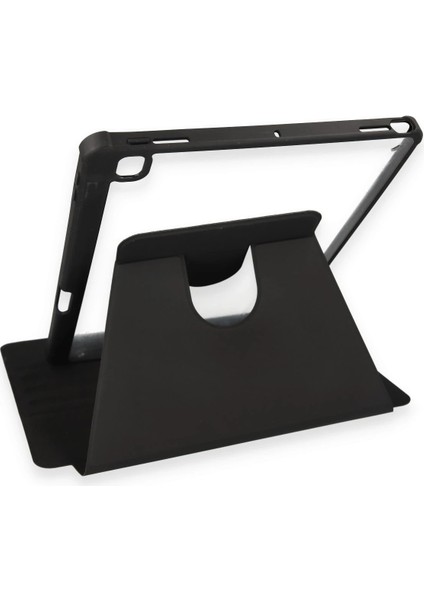Ipad 10.2 (7.nesil) Kılıf Starling 360 Kalemlikli Tablet Kılıf - Siyah Nrmsa