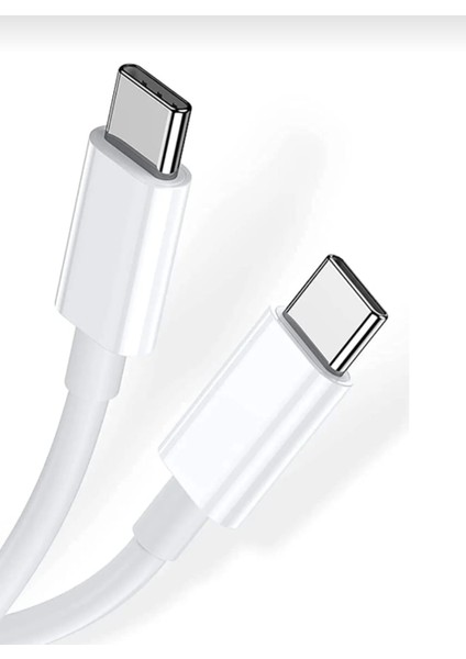 Huawei Xiaomi Samsung Uyumlu 60 W Hızlı Çift Taraflı Şarj Kablosu Type-C