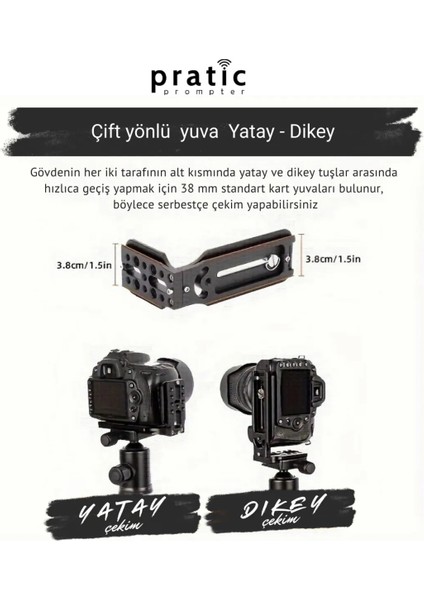 Dikay Yatay Kamera L Aksesuarı fırsatları