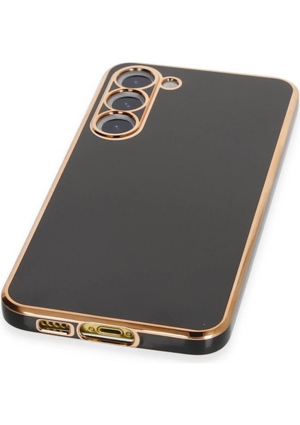 Samsung Galaxy S23 Kılıf Volet Silikon - Siyah Nrmsa