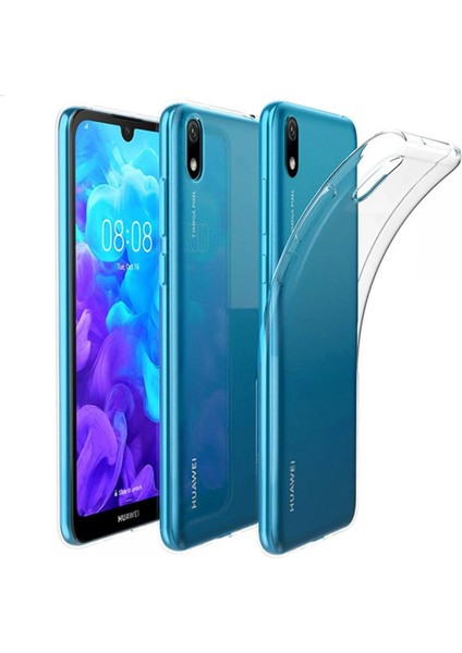 Huawei Y5 2019 Kılıf Lüx Şeffaf Silikon Nrmsa