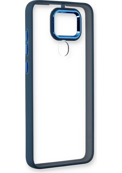 Xiaomi Redmi Note 9 Kılıf Dora Kapak - Mavi Nrmsa