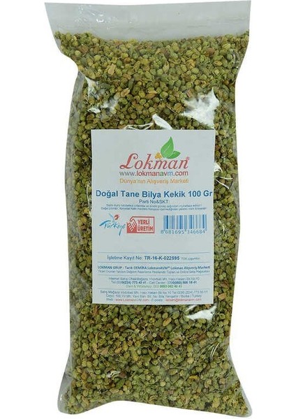 Bilya Kekik Tomurcuk Doğal Tane 100 gr Paket